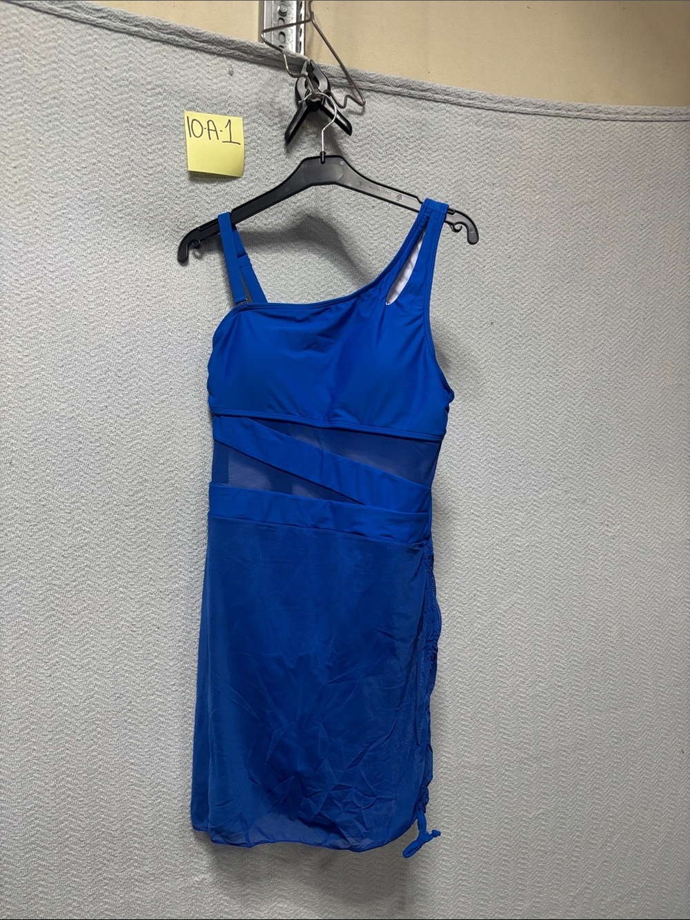Blue large swim dress